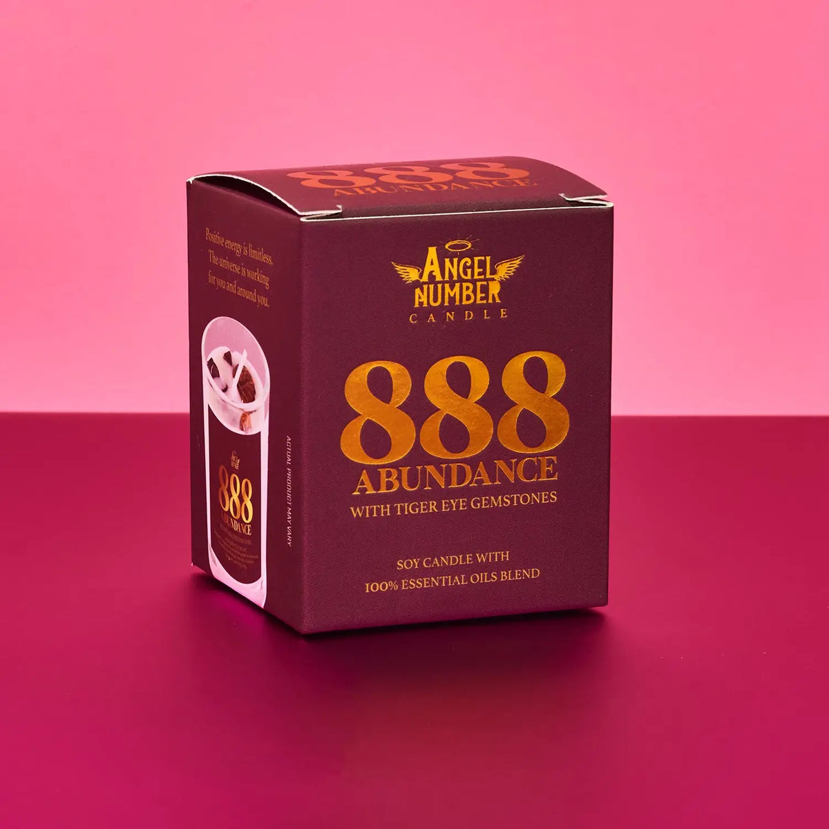 Angel Number Candle - 888 Abundance | Friends Nyc Brooklyn
