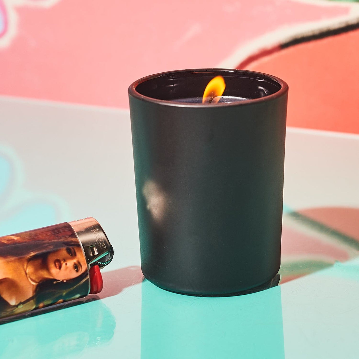 Apotheke Charcoal Votive Candle Apotheke - Artist Made -