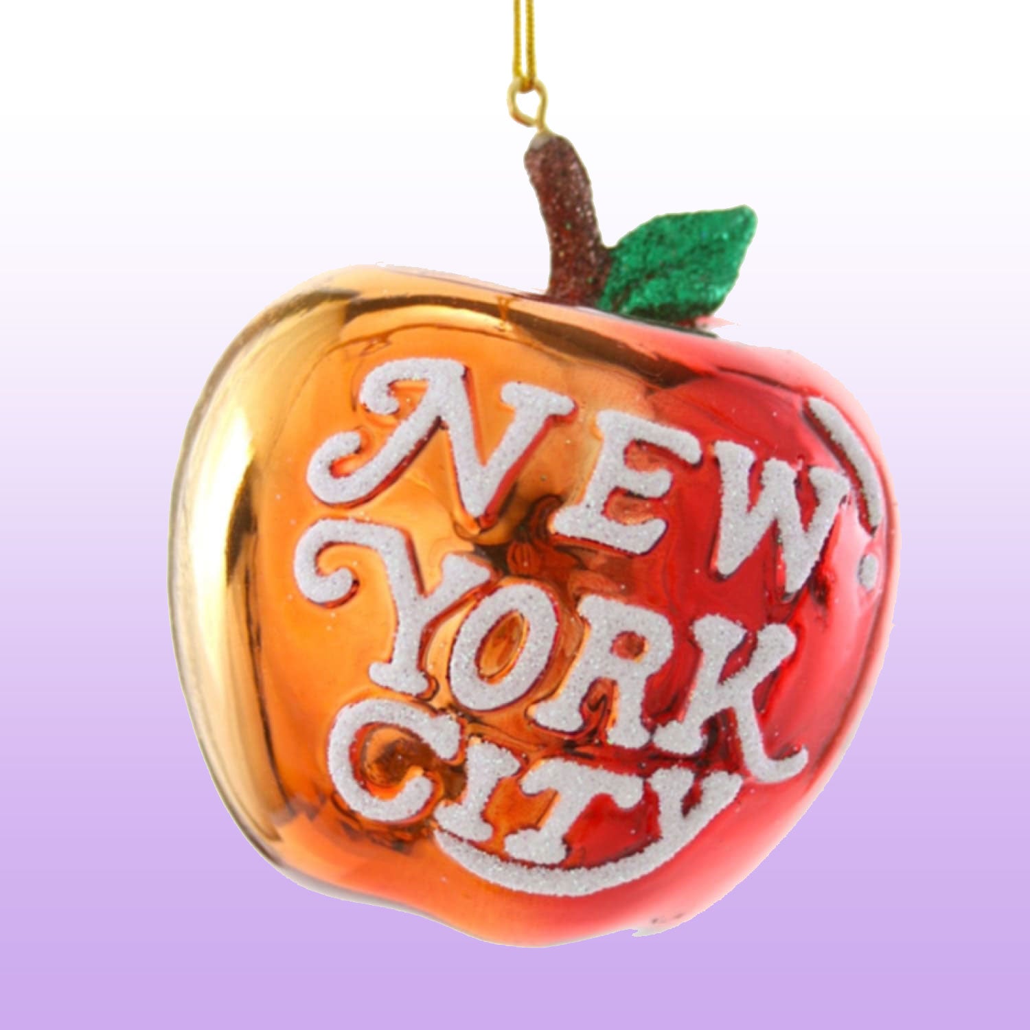 Nyc Apple Ornament Christmas Ornaments - Cody Foster