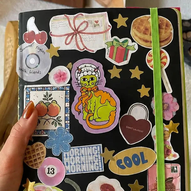 Ash and Chess Sticker - Silly Cat Vinyl | Friends Nyc