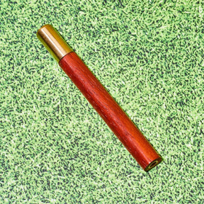 Wooden one Hitter - Assorted Colors Pipe | Wood & Brass