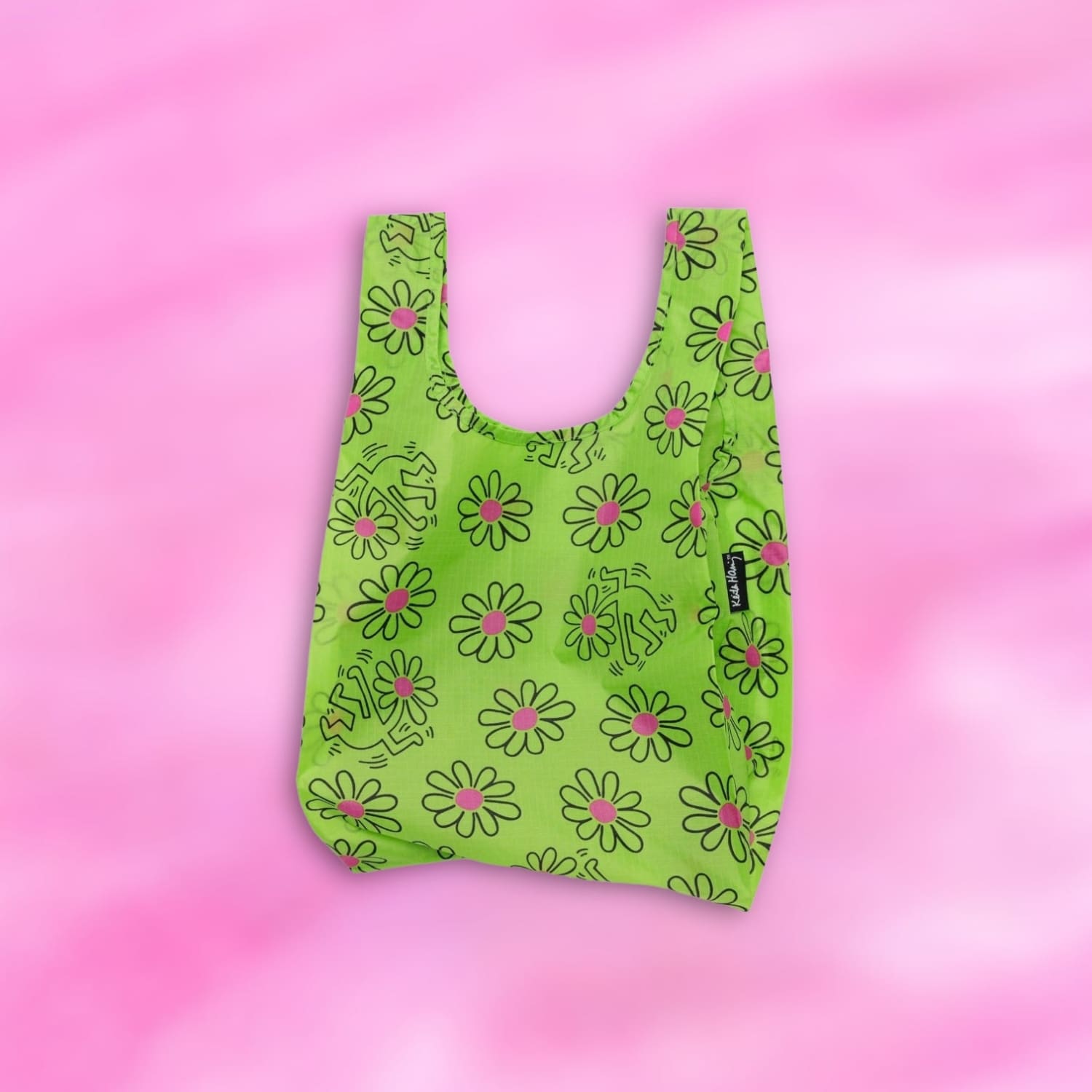 Baby Baggu Reusable Tote - Keith Haring Flower Groupbycolor