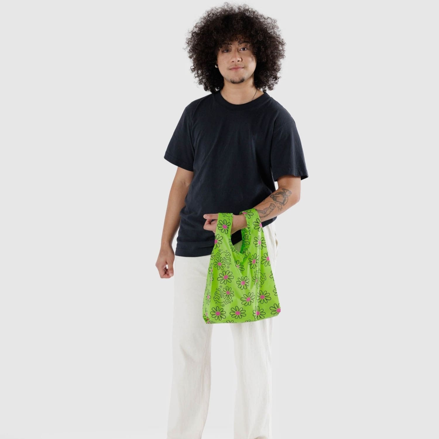 Baby Baggu Reusable Tote - Keith Haring Flower Groupbycolor