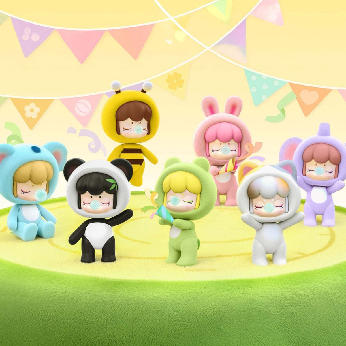 Baby Nanci Fluffy Party Animal Blind Box Box - Kawaii Toy