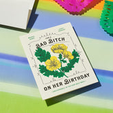 Bad Bitch Greeting Card Galentines - Illustrated - Red Cap