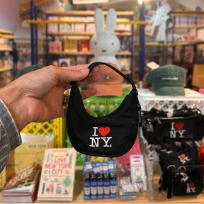 Baggu Crescent Bag Charm - i Love Ny | Friends Nyc Brooklyn