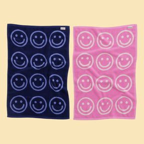 Baggu Hand Towel Set of 2 - Happy Pink Blue - Friends Nyc
