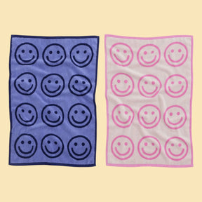Baggu Hand Towel Set of 2 - Happy Pink Blue - Friends Nyc