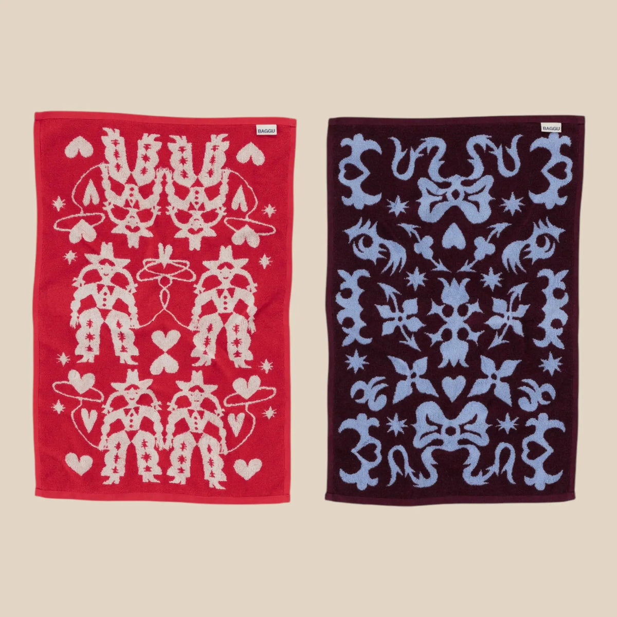 Baggu Hand Towel Set of 2 - Western - Friends Nyc Brooklyn