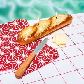 Handmade Italian Candle - Baguette Bread Candle - Candles - 