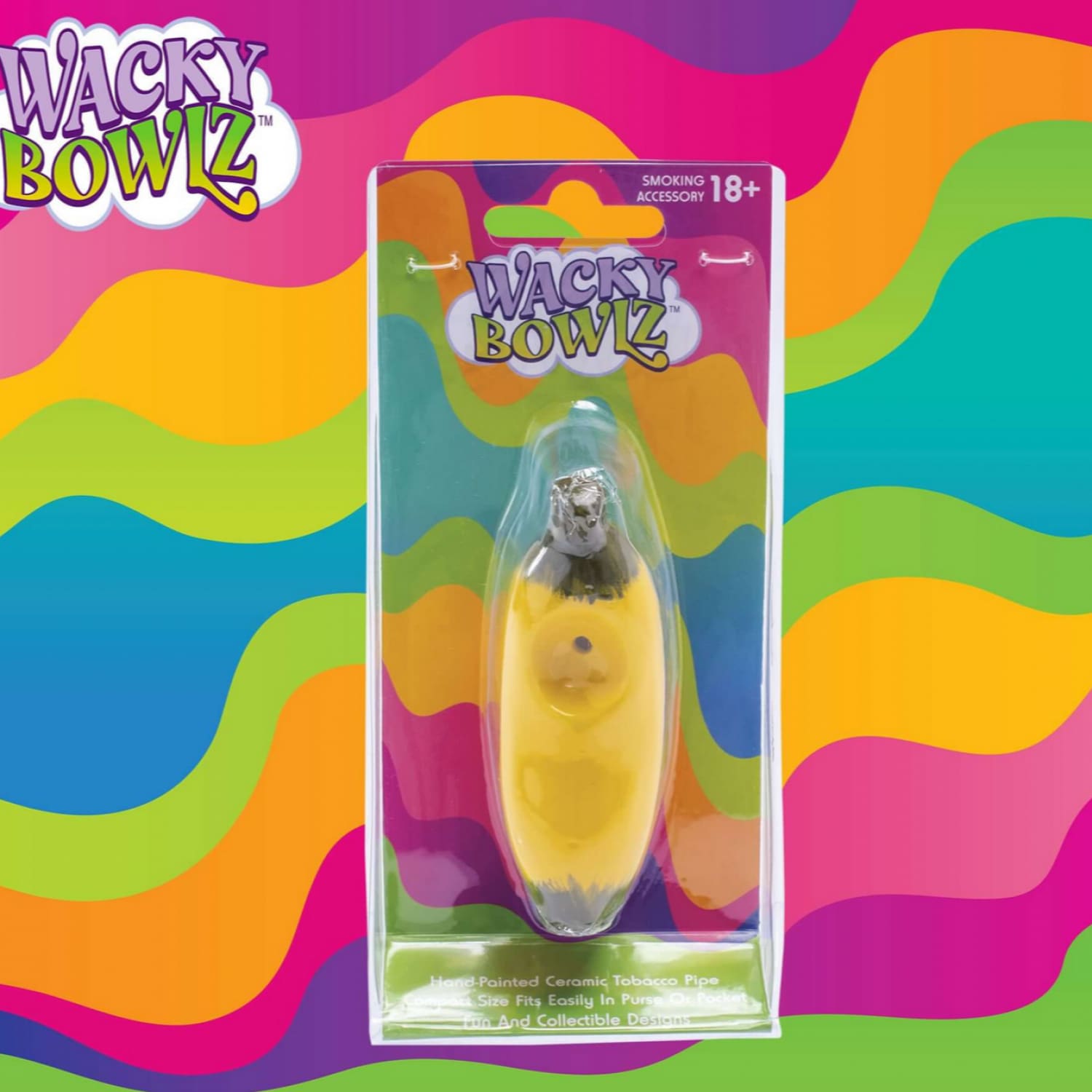 Banana Ceramic Hand Pipe Boxed - Ceramic - Fake Food - Hand
