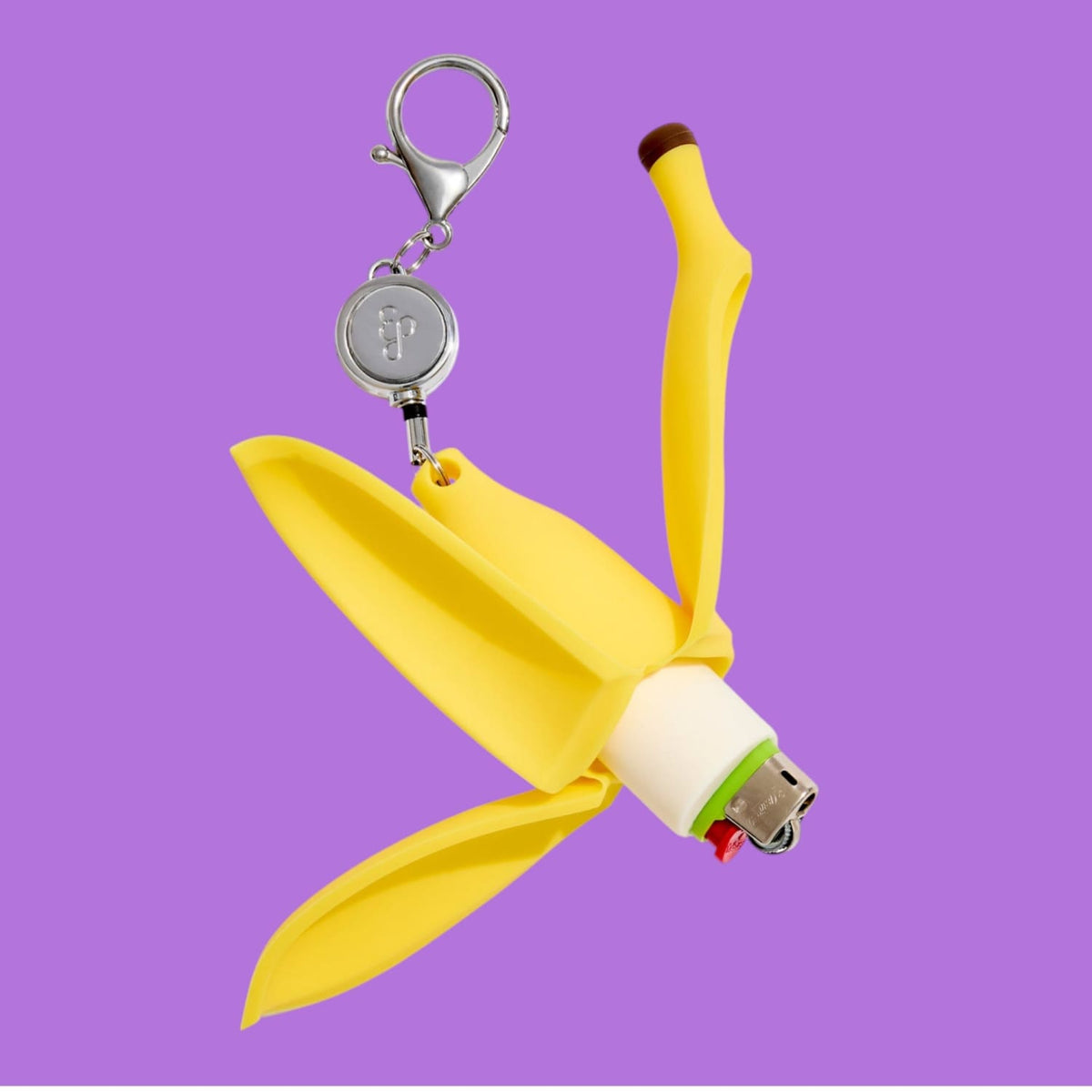 Banana Peel Lighter Holder Retractable Charm Charm - Fake
