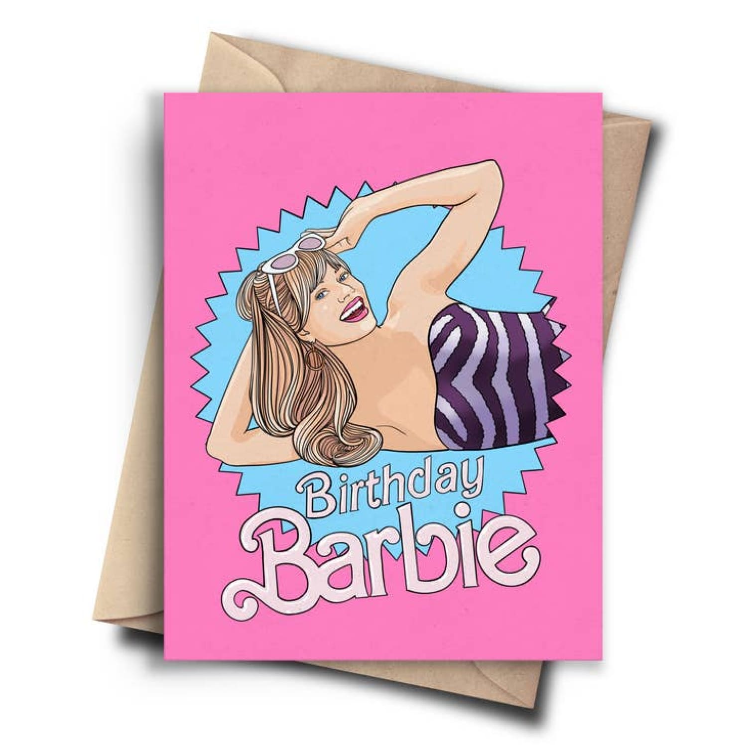 Barbie Birthday Greeting Card Barbie - Barbiecore
