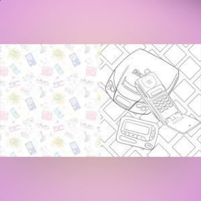 Best Of The 90’s Coloring Book 90s - Baby - Activity - Book