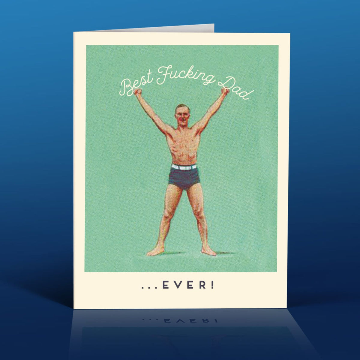 Best Effing Dad Father’s Day Card Eco Friendly - Greeting