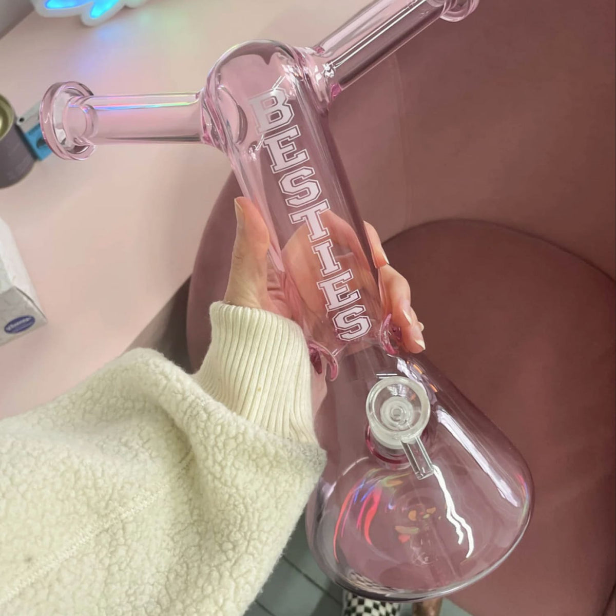 Besties Two Person Bong Aesthetic Bong - Smoke - Canna Style