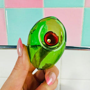 Big Olive Pipe Fake Food - Hand Pipe - Kitsch - Maximalist