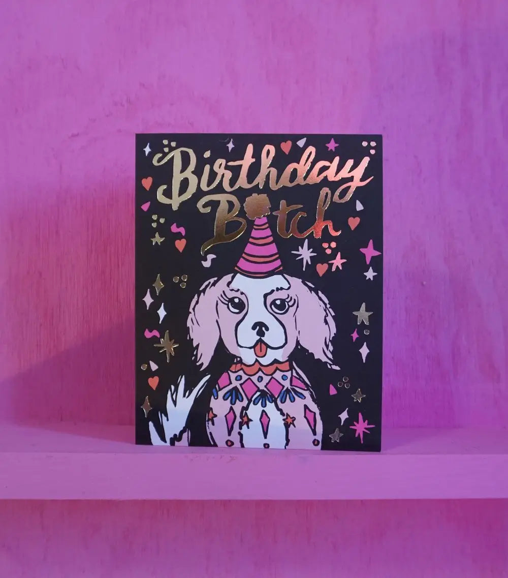 Birthday Bitch Greeting Card Ashupload - Groupbycolor