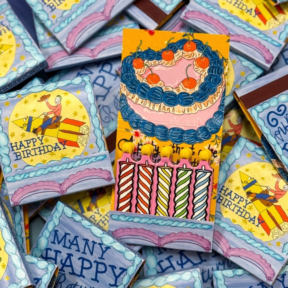 Birthday Cake Matches Matches - Smoke Accessories - Shop