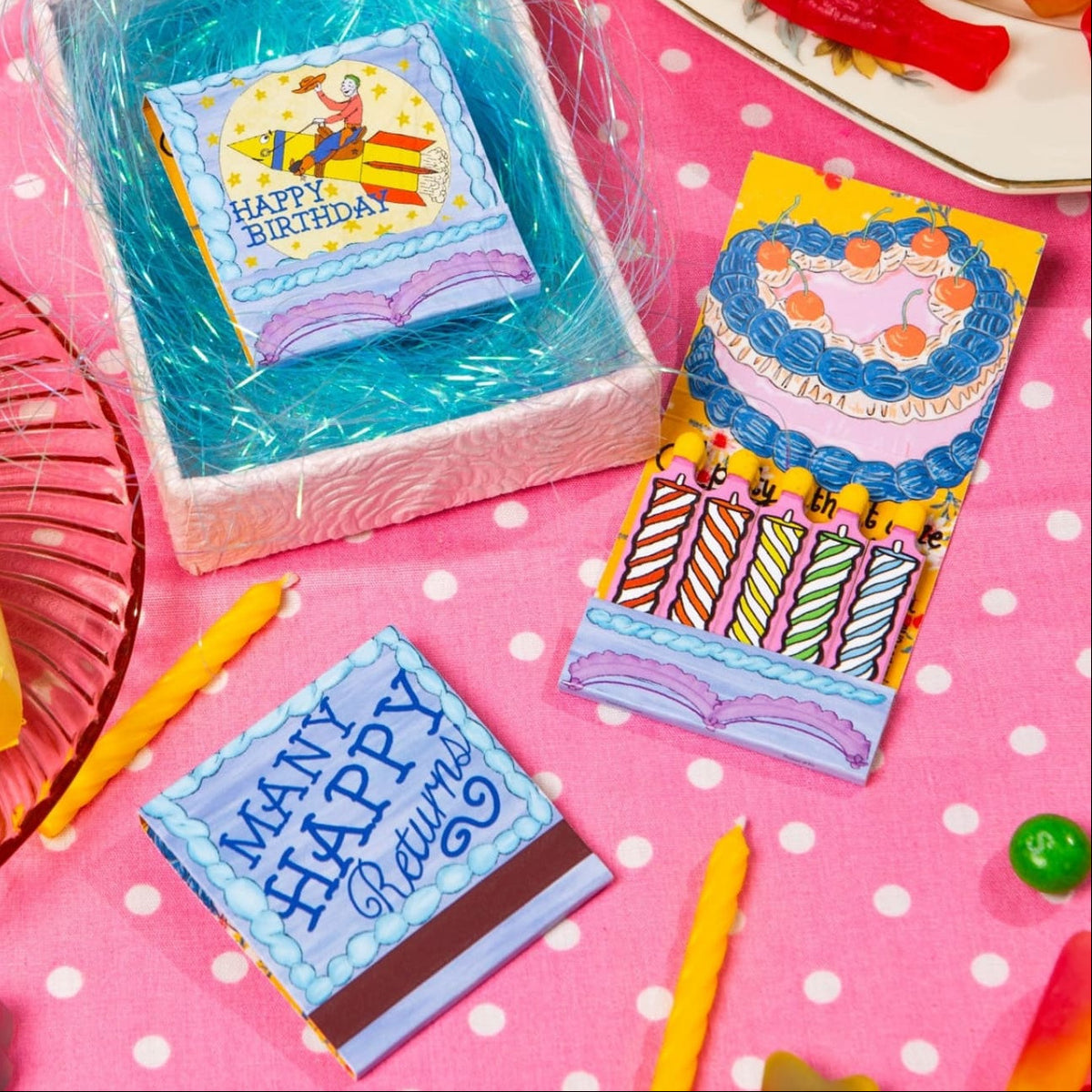 Birthday Cake Matches Matches - Smoke Accessories - Shop