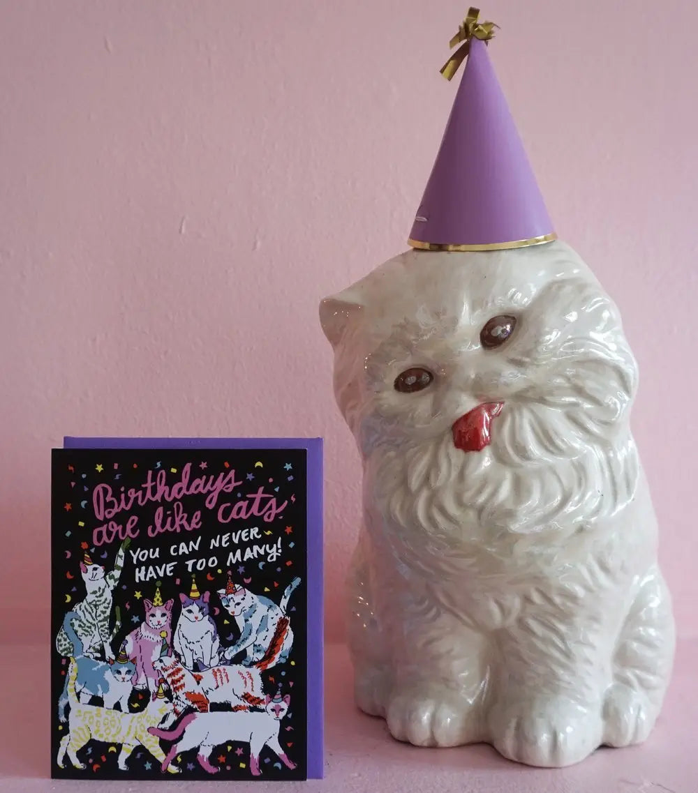 Birthday Cats Greeting Card Ashupload - Groupbycolor