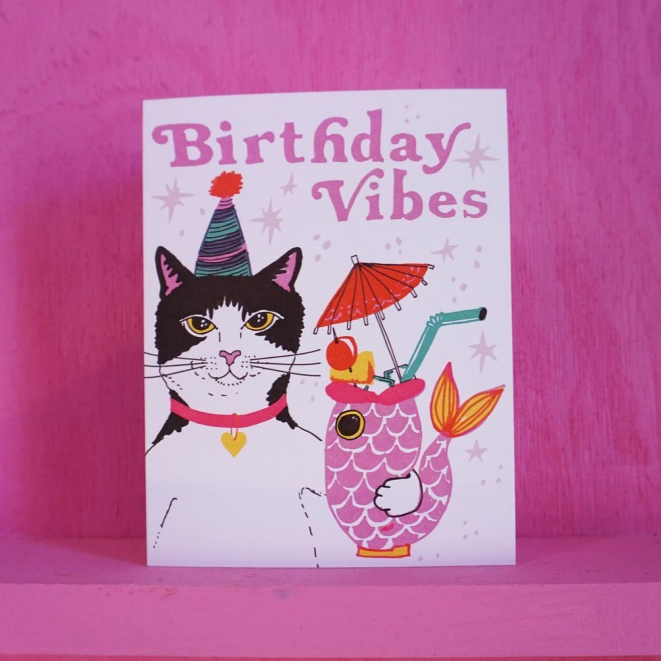 Birthday Vibes Greeting Card Ashupload - Groupbycolor