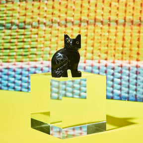 Spirit Animal Black Onyx Cat 0423 - Q223