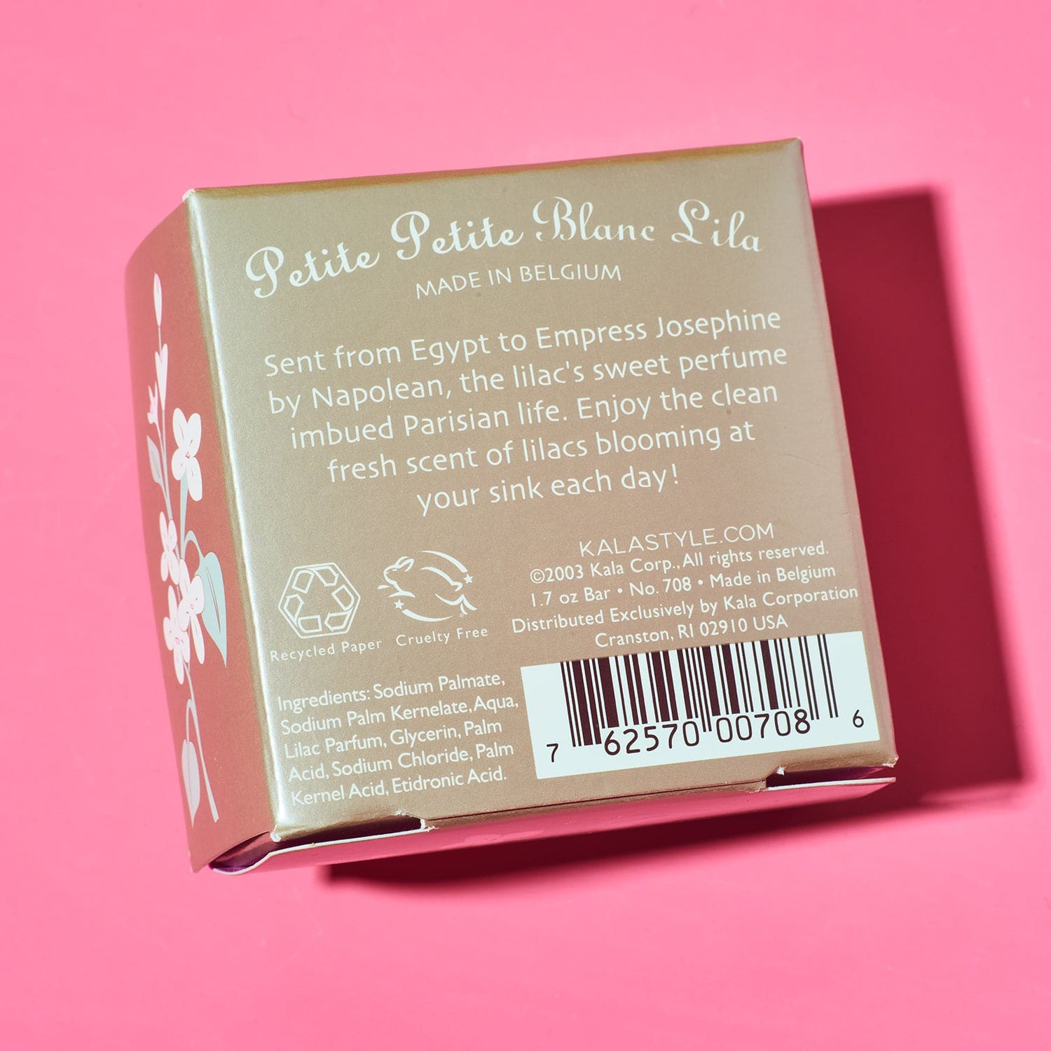 Blanc Lila Petite Soap Bar 1.7oz Xsteph0225a