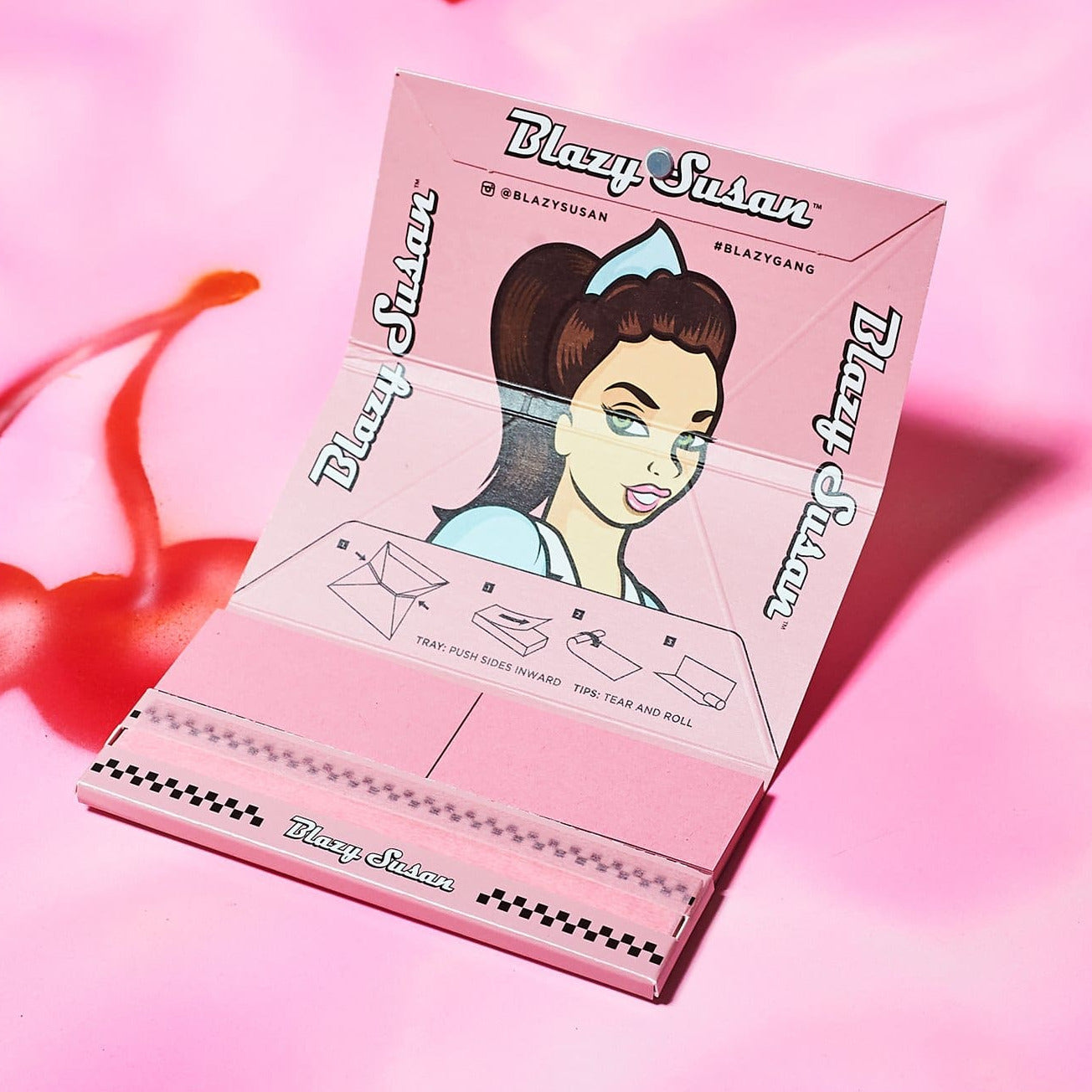 Blazy Susan King Size Slim Deluxe Rolling Kit on the go - 