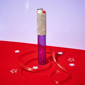 Bling Rhinestone Lighter - Silver - Friends Nyc Brooklyn Ny