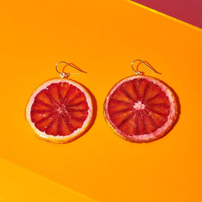 Blood Orange Earrings Accessories - Cute Earring - Drop