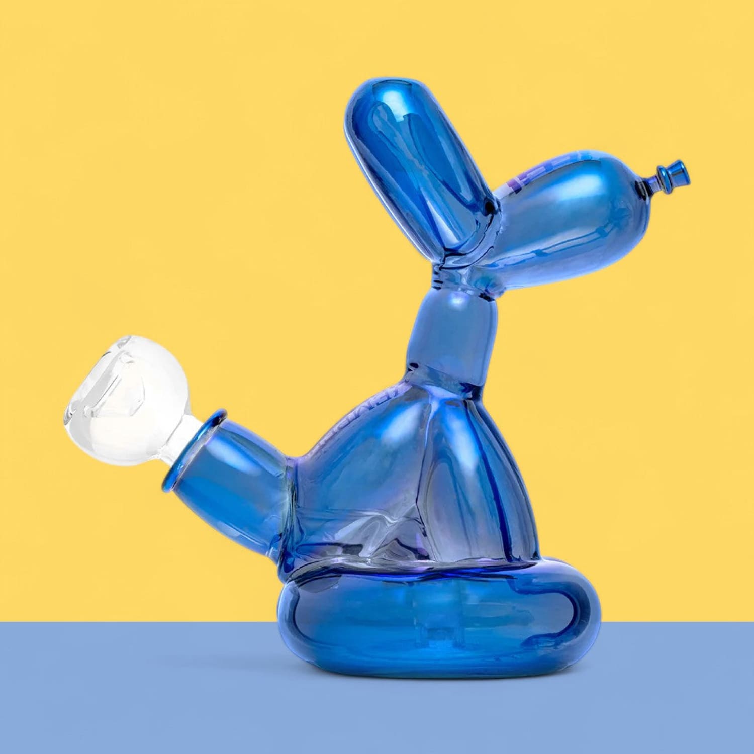 Blue Balloon Dog Bong Aesthetic Bong - Smoke - Dog - Lover