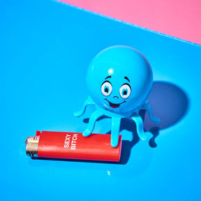 Blue Octopus Grinder 3 Part Cute Grinder - Smoke Shop