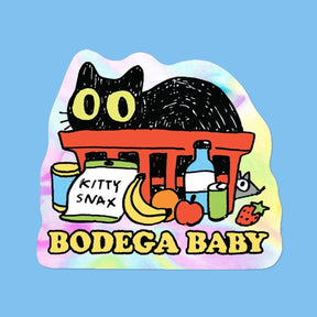 Bodega Baby Cat Vinyl Sticker - Cat - Cats - Decorative