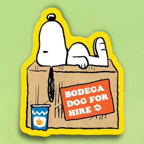 Bodega Dog by Peanuts Sticker Decorative Sticker - Peanuts