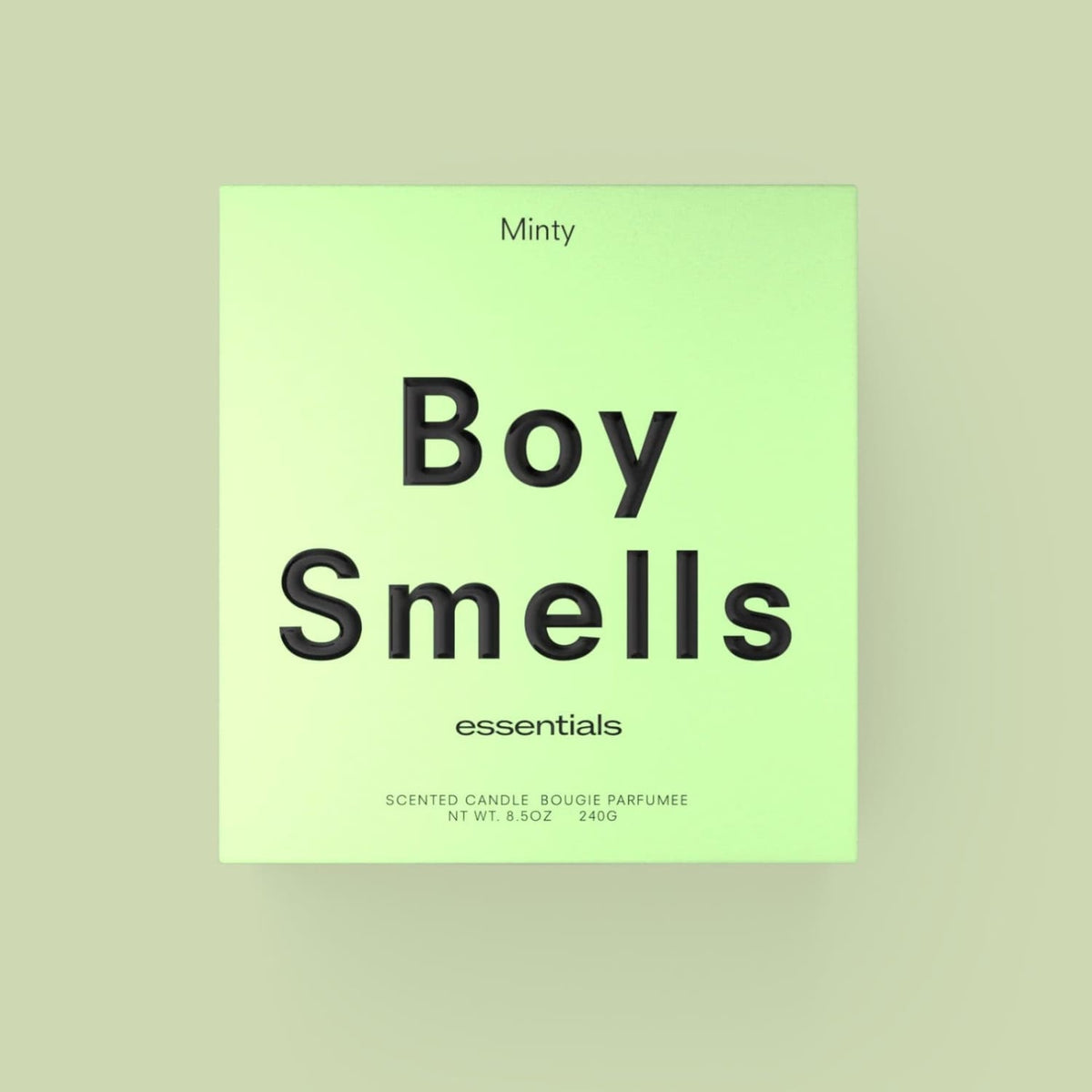Boy Smells Essentials Standard Candle Minty Beeswax - Boy