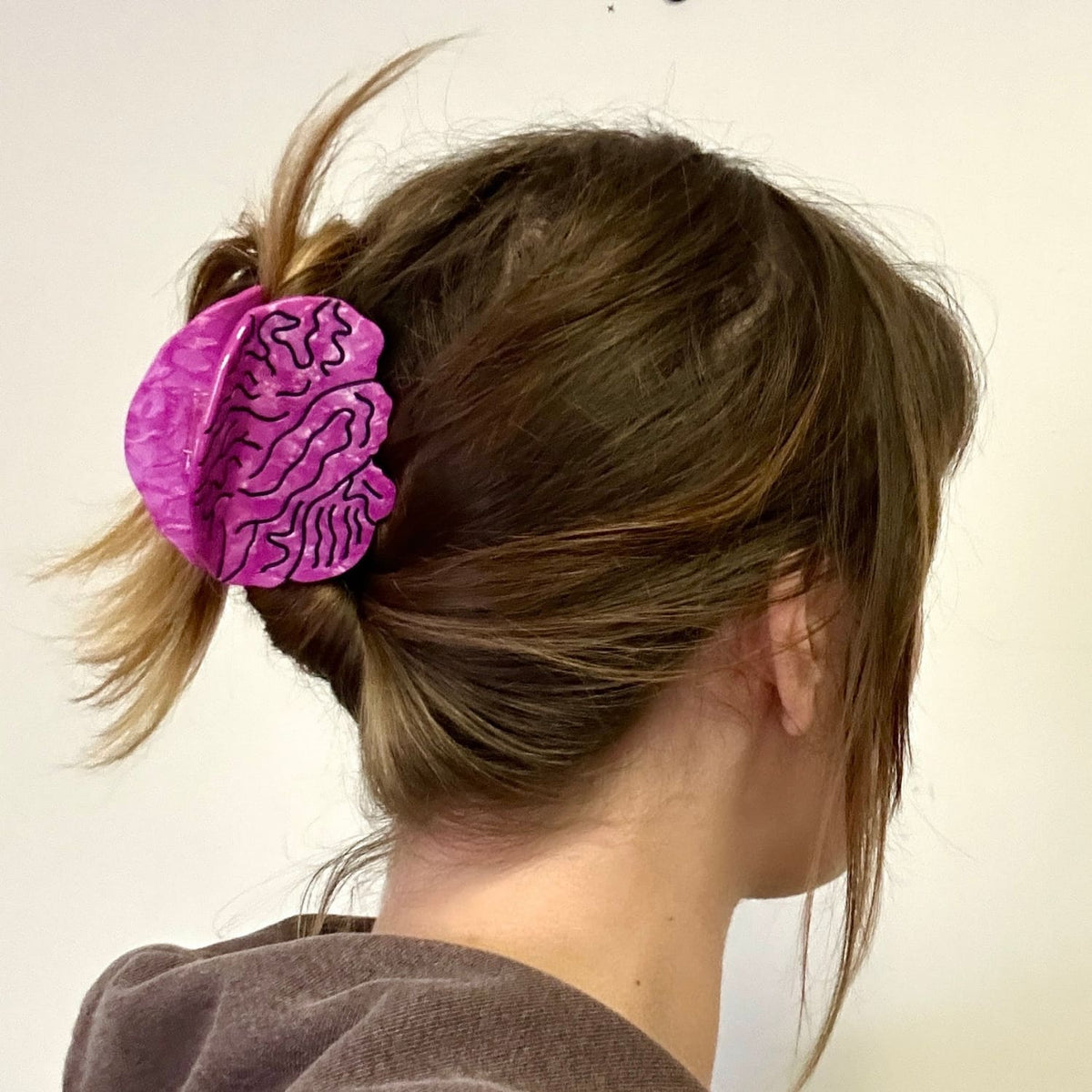 Brain Hair Claw Cute Hair Clip - Accessories - Claw