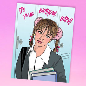 The found Greeting Card Bitch 1128 Artistmade - Groupbycolor