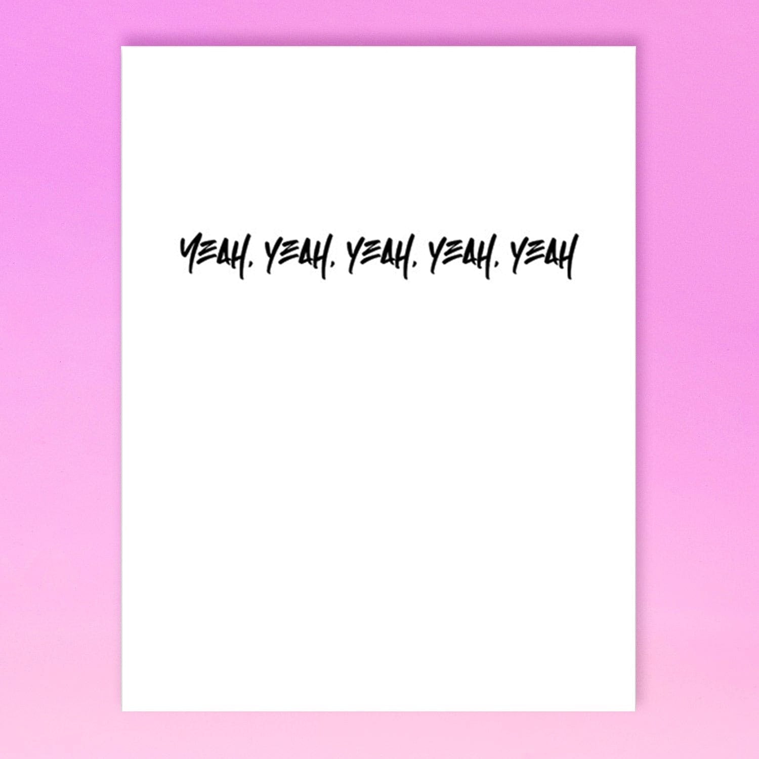 The found Greeting Card Bitch 1128 Artistmade - Groupbycolor