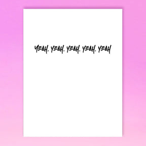 The found Greeting Card Bitch 1128 Artistmade - Groupbycolor