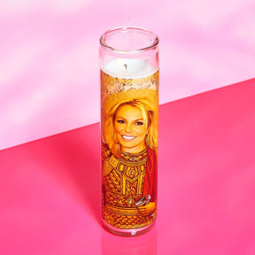 Britney Pillar Candle Bobbyk - Britney - Spears - Candle - 