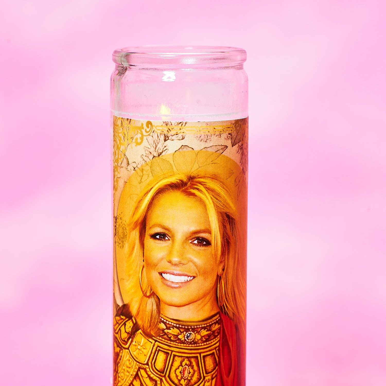 Britney Pillar Candle Bobbyk - Britney - Spears - Candle - 