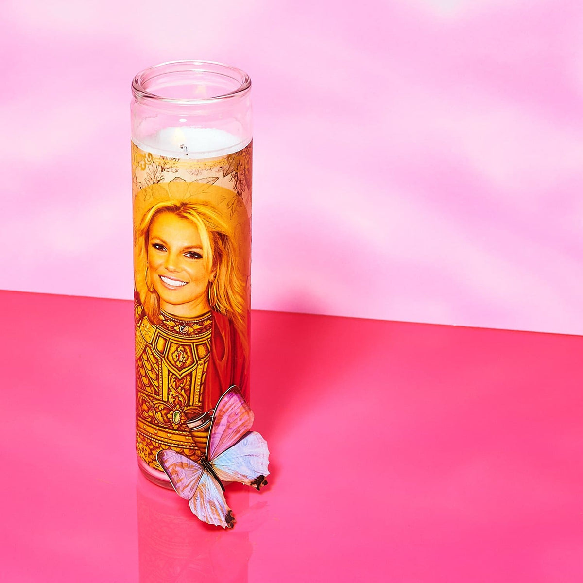 Britney Pillar Candle Bobbyk - Britney - Spears - Candle - 