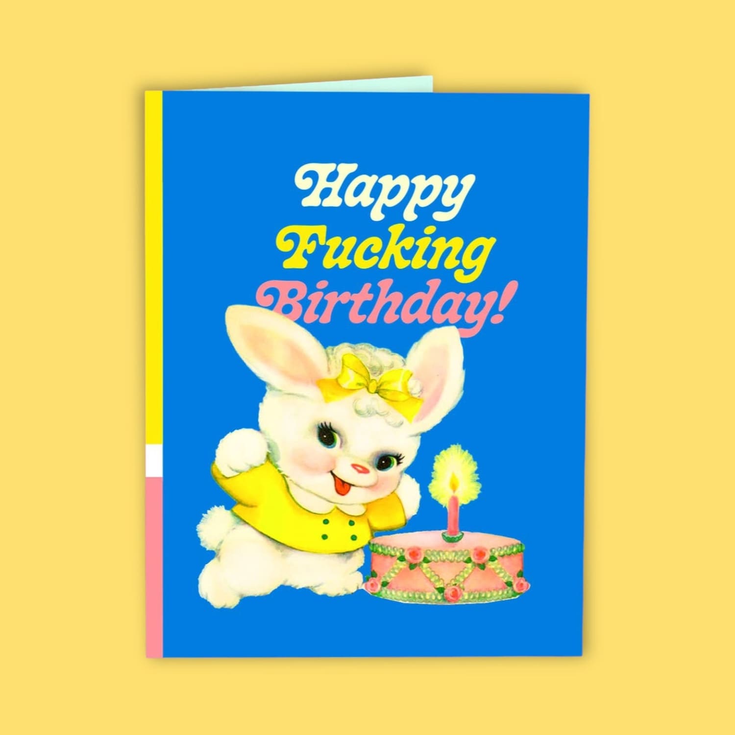 Bunny Happy F*cking Birthday Card A2 - Birthday - Card