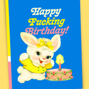 Bunny Happy F*cking Birthday Card A2 - Birthday - Card