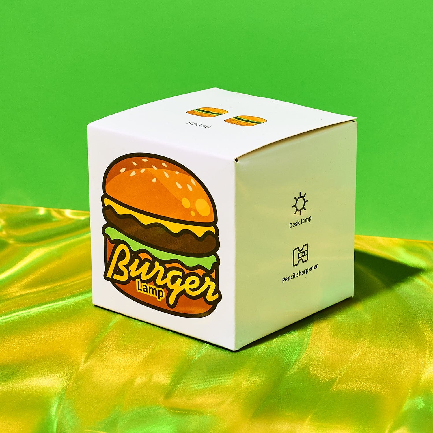 Burger Lamp & Pencil Sharpener Accent Lamp - Boxed