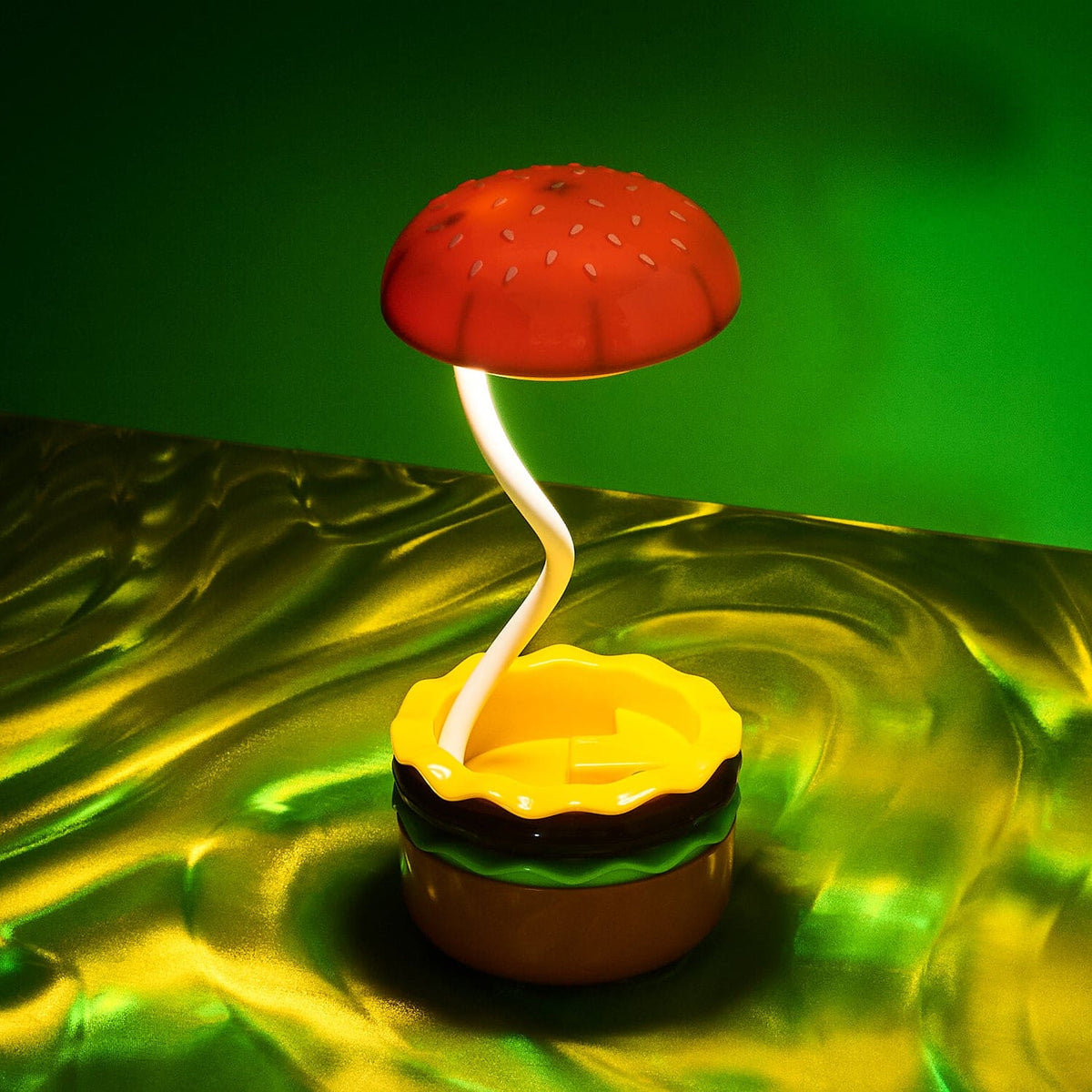 Burger Lamp & Pencil Sharpener Accent Lamp - Boxed