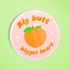 Sticker Pmp Big Butt Butts - Cute - Lolgp - Peach - Runner