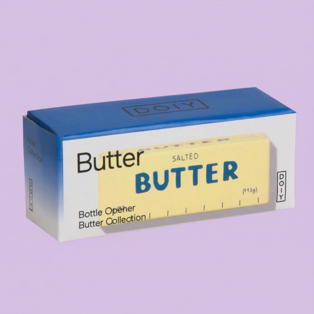 Butter Bottle Opener Butter - Ceramic - Doiy - Fake Food