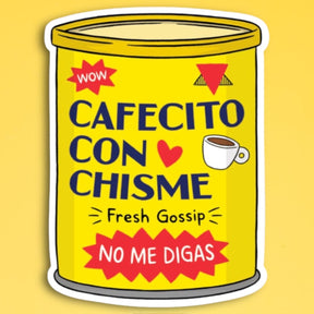 Cafecito Sticker Decorative - Greeting Card Lgbtq Owned